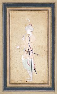 年轻的弓箭手c。 1580 作者 阿卜杜拉·穆萨夫维尔