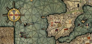 Catalan Atlas, Spain 作者 亚伯拉罕（后）克雷斯克