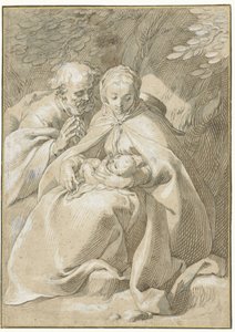 圣家族 作者 亚伯拉罕·布洛玛特（Abraham Bloemaert）