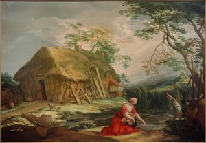 拉托纳和利西亚农民 作者 亚伯拉罕·布洛玛特（Abraham Bloemaert）
