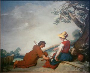田园风光 作者 亚伯拉罕·布洛玛特（Abraham Bloemaert）
