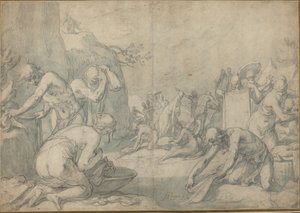 洗涤以色列人的礼节 作者 亚伯拉罕·布洛玛特（Abraham Bloemaert）