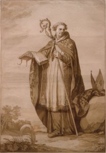Sankt Engelmundus 作者 亚伯拉罕·布洛玛特（Abraham Bloemaert）
