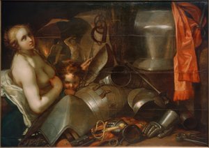 火山锻造中的维纳斯和丘比特 作者 亚伯拉罕·布洛玛特（Abraham Bloemaert）