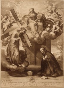 伊格内修斯-罗耀拉在La Storta的愿景 作者 Abraham Bloemaert