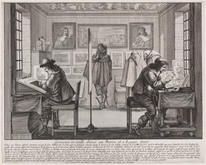 雕刻师 作者 亚伯拉罕·博斯（Abraham Bosse）