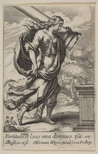 毅力，1636年。 作者 亚伯拉罕·博斯（Abraham Bosse）