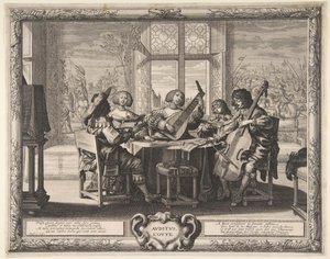 听证会，约1638年。 作者 亚伯拉罕·博斯（Abraham Bosse）