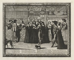 巴黎画廊 作者 亚伯拉罕·博斯（Abraham Bosse）