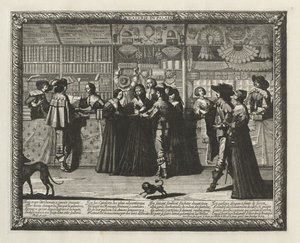 巴黎美术馆，1640年。