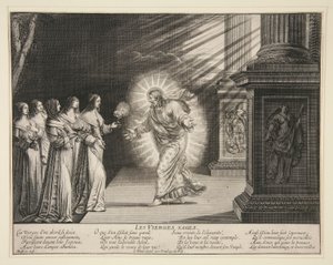 Les Vierges Sages：Les Vierges Folles（该系列 7 幅版画中的 6 幅） 作者 亚伯拉罕·博斯（Abraham Bosse）