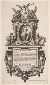 雅克·卡洛的画像，约。 1636。 作者 亚伯拉罕·博斯（Abraham Bosse）