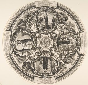 四个季节，17世纪中后期。 作者 亚伯拉罕·博斯（Abraham Bosse）