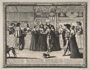 正义宫画廊，约。 1638。 作者 亚伯拉罕·博斯（Abraham Bosse）
