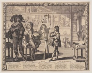 高贵的画家 作者 亚伯拉罕·博斯（Abraham Bosse）