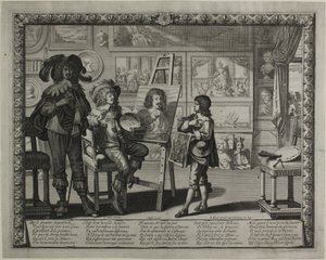 高贵的画家 作者 亚伯拉罕·博斯（Abraham Bosse）