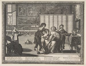 外科医生LaSaignée，1632年。 作者 亚伯拉罕·博斯（Abraham Bosse）