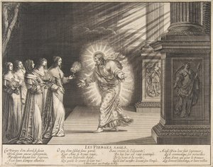 大约在基督面前的智者。 1635。 作者 亚伯拉罕·博斯（Abraham Bosse）
