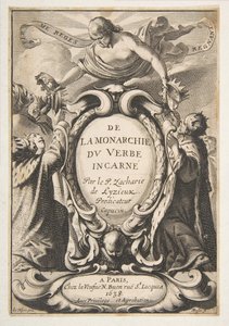 标题页：摘自《化身世界的君主制》，1638年。 作者 亚伯拉罕·博斯（Abraham Bosse）