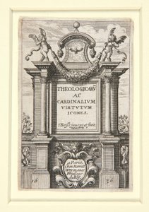 Theologicarum ac Cardinalium Virtutum Icones》扉页 作者 亚伯拉罕·博斯（Abraham Bosse）