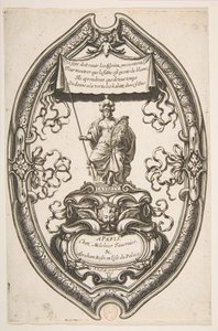 美德：雅典娜，1637年。 作者 亚伯拉罕·博斯（Abraham Bosse）