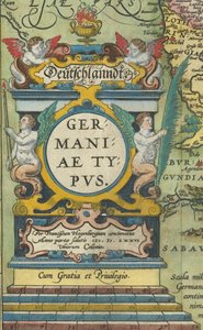 1608 刻度盘，带集成刻度 作者 亚伯拉罕·奥特里乌斯（Abraham Ortelius）