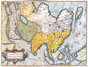 亚洲 作者 亚伯拉罕·奥特里乌斯（Abraham Ortelius）