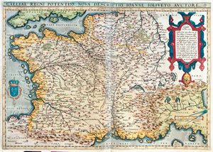 法国 作者 亚伯拉罕·奥特里乌斯（Abraham Ortelius）