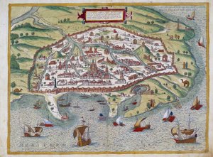 亚历山大地图 - 安特卫普亚伯拉罕·奥特柳斯 (Abraham Ortelius) 绘 作者 Abraham Ortelius