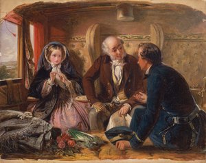 第一类--会议。并在第一次会议上爱，1855年。 作者 亚伯拉罕·所罗门