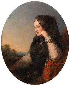 La Tristesse（布面油画）