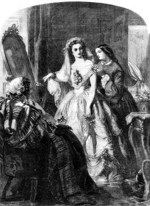 新娘，1856年。