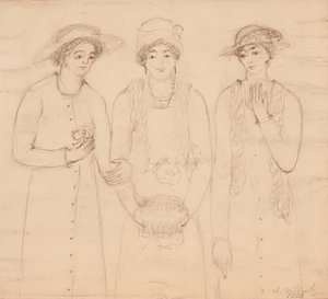 三个女人》，1908年。