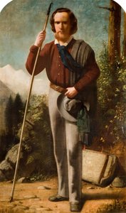 丹尼尔-约瑟夫-奥尼尔的肖像 1832-1914年，1859年。 作者 亚伯拉罕·威维尔少年