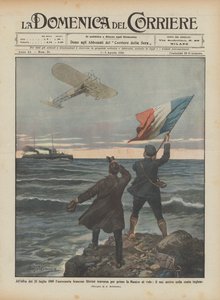 1909年7月25日黎明时分，法国女人Bleriot是第一个穿越英吉利海峡的人？ 作者 Achille Beltrame