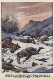 为祖国堕落 作者 Achille Beltrame