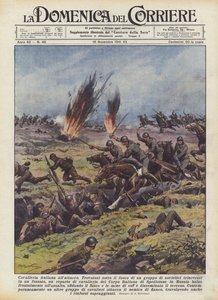 意大利骑兵进攻