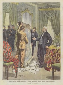 就像罗马警察和重新发行的Prezioso画，被盗，Del Sassoferrato