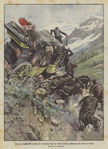在Brig（Sempione）到罗纳河谷的一条山沟中沉淀的瑞士人的勤奋