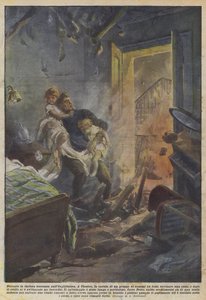 在英格兰的暴风雨中 作者 Achille Beltrame