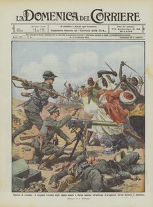Alpini中士Lorenzi的英雄主义故事在德尔纳与军官一同死亡？
