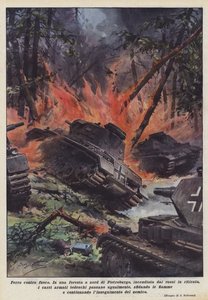 反对火的铁 作者 Achille Beltrame