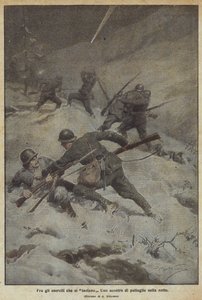 在相互感受的军队中 作者 Achille Beltrame
