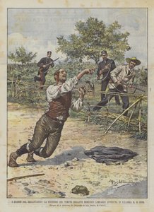 The Brigantage的戏剧，恐惧的Brigante Domenico Lombardo的杀戮发生在卡拉布里亚第14 Corr