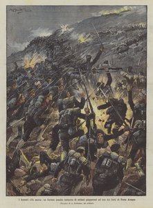 该死的，一个日本士兵在阿图罗港口的一个猛烈的夜袭