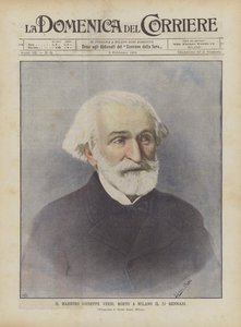 Maestro Giuseppe Verdi，1月27日在米兰去世 作者 阿基里·贝尔特拉姆（Achille Beltrame）