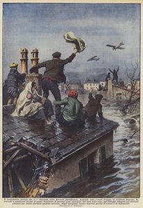 强大的旋风袭击了法国南部，改变了所有的水道？ 作者 Achille Beltrame