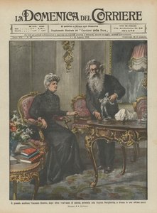 经过二十多年的疯狂，伟大的雕塑家文森佐·杰米托（Vincenzo Gemito）向女王呈现了什么？