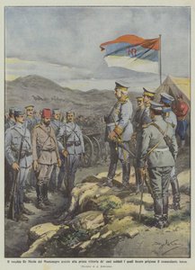 黑山老国王尼古拉斯参加了他的士兵的第一次胜利吗？