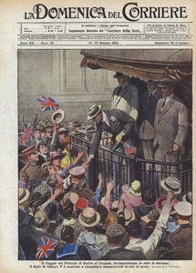 威尔士亲王访问加拿大 作者 Achille Beltrame